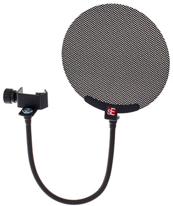 sE Electronics 防噴罩 錄音直播適用, 1個, 單層金屬網罩
