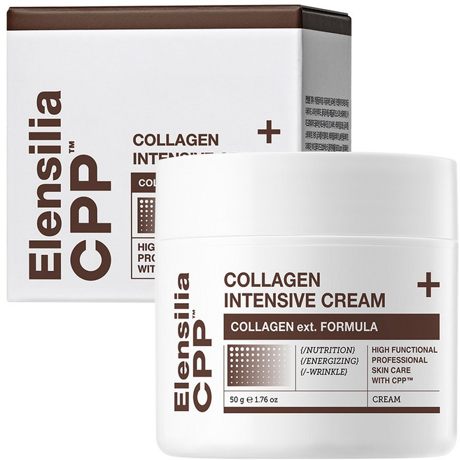 엘렌실라 탄력 주름개선 CPP 콜라겐 인텐시브 크림, 50g, 3개
