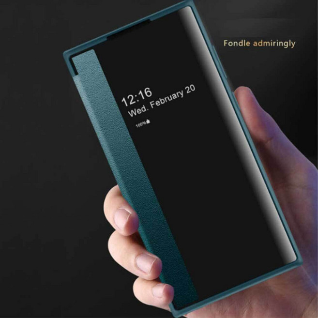 갤럭시 S23 S22 S21 S20 FE 플러스 울트라 화면 투명 뷰커버 플립 핸드폰 케이스