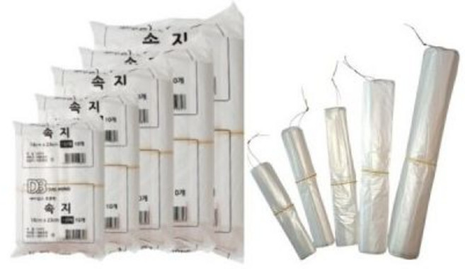 속지봉투 막지 위생 비닐봉투 투명비닐 31x40 1000매, 속지봉투 막지 위생 비닐봉투 투명비닐 31x40 100