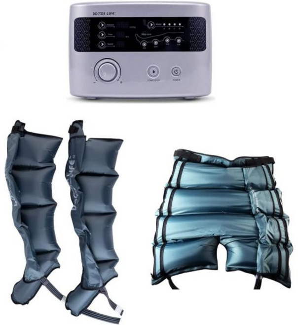 LX9max 순차 공기 압축 시스템 : 기기 + 다리(XL) 허리 FSAHSA 승인 혈액 순환 빠른, 2. Legs (XL)_5. Legs + Centerb, 1개