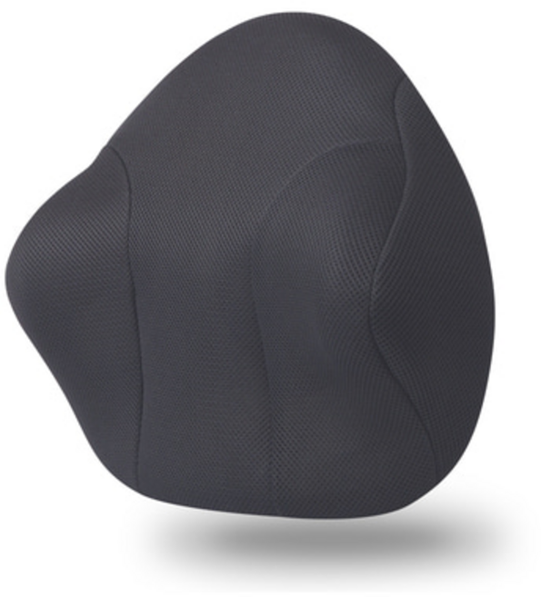 베네폼 바른자세 허리업 쿠션 + 힙업 방석 세트, 블랙