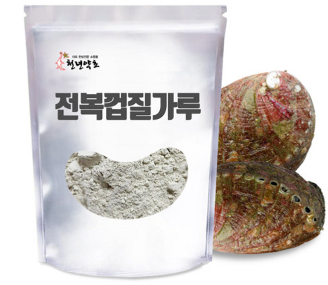 천년약초 국내산 전복껍질가루 석결명가루 300g 전복껍질 100%, 1개