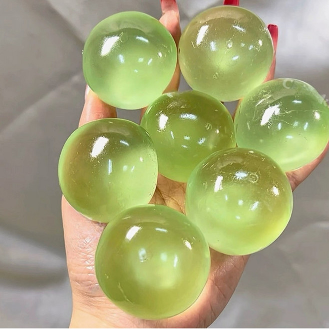 쫀득볼 사과 슬랑이 스퀴지 스퀴시, 그린볼, 1개
