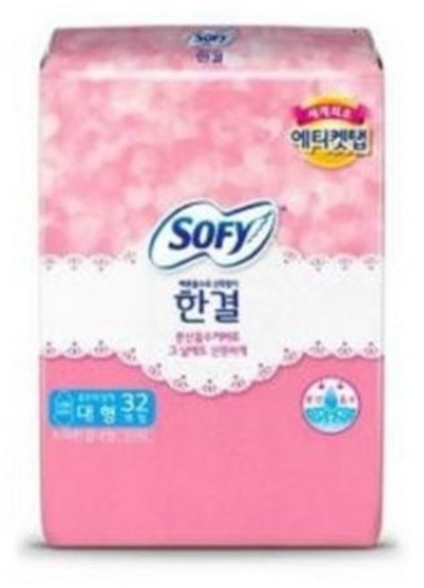 쏘피 한결 생리대 라이너, 32개입, 3개