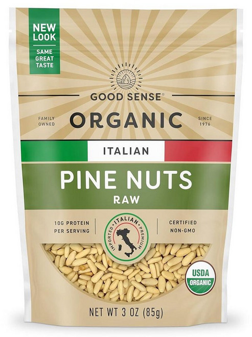 유기농 이탈리아 잣 85g(3온스) GMO 프리 식물성 단백질, 3oz single bag, 85g, 1개