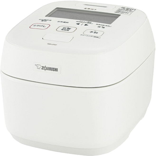 ZOJIRUSHI 象印 電子鍋 ‘恩不喜 壓力 IH 電子鍋 小容量·輕巧型·4合份 絲綢白 經文 NW-UT07-WZ, 請參考詳情頁面