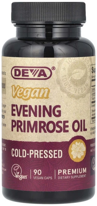 Deva 비건 달맞이꽃 오일 1000mg 베지 캡슐 90정(1정당 500mg), Deva비건달맞이꽃오일1000mg베지캡슐90정1정당50, 1개, 90정 - 쿠팡