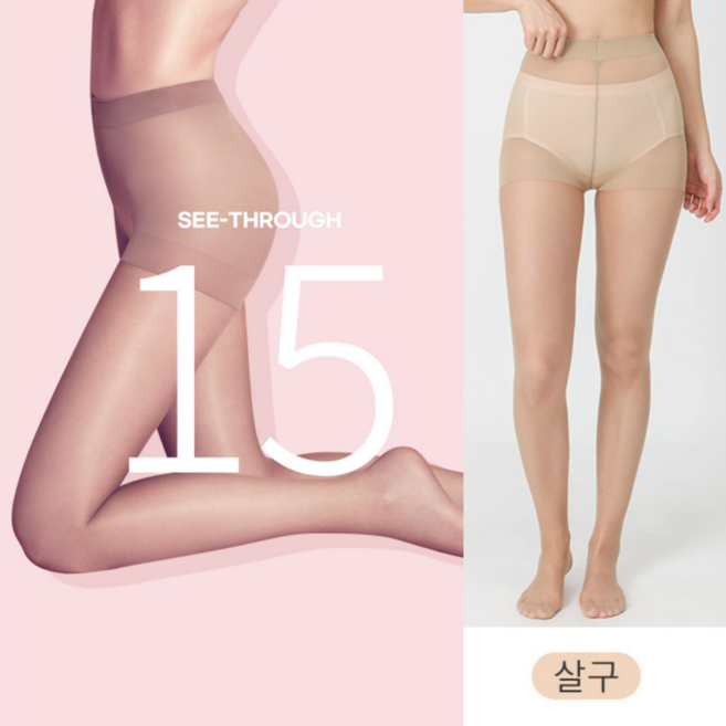 비너스 15D 팬티스타킹(3족)