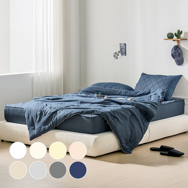 데시뉴 뉴노멀 항균 다운필 간절기 차렵이불