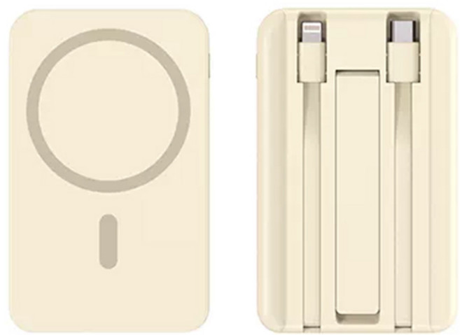 20000mAh 磁吸行動電源 Type-C PD雙向快充 無線充電 可上飛機, 黃油色【有線22.5W+無線磁吸15W】,20000mAh【防爆電芯升級款】
