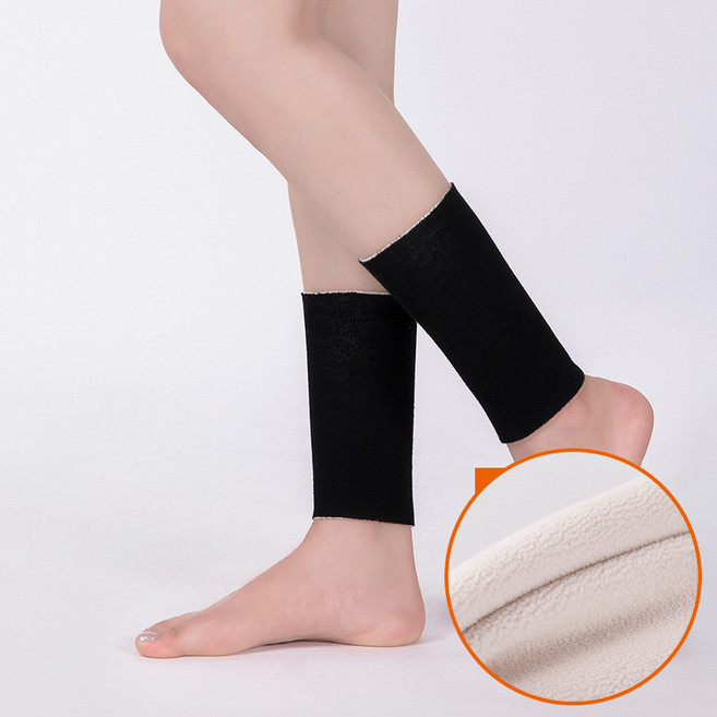 누비즈 1+1 겨울 방한 레그워머 기모 발토시 발목토시 2쌍