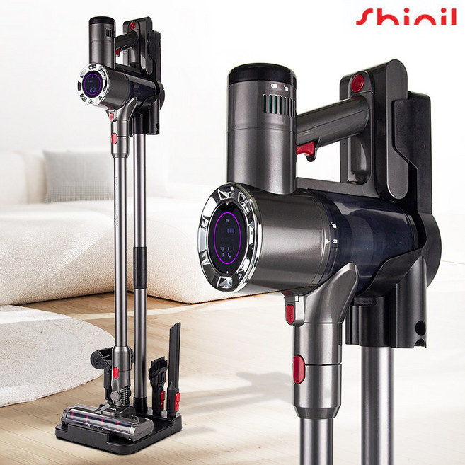 신일 380W BLDC 무선 청소기 / UV살균 헤드 / 프리미엄 풀패키지, 380W 무선청소기