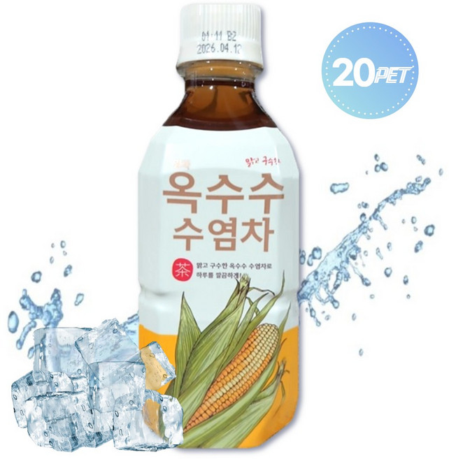 일화 옥수수수염차 340ml (20페트), 20개
