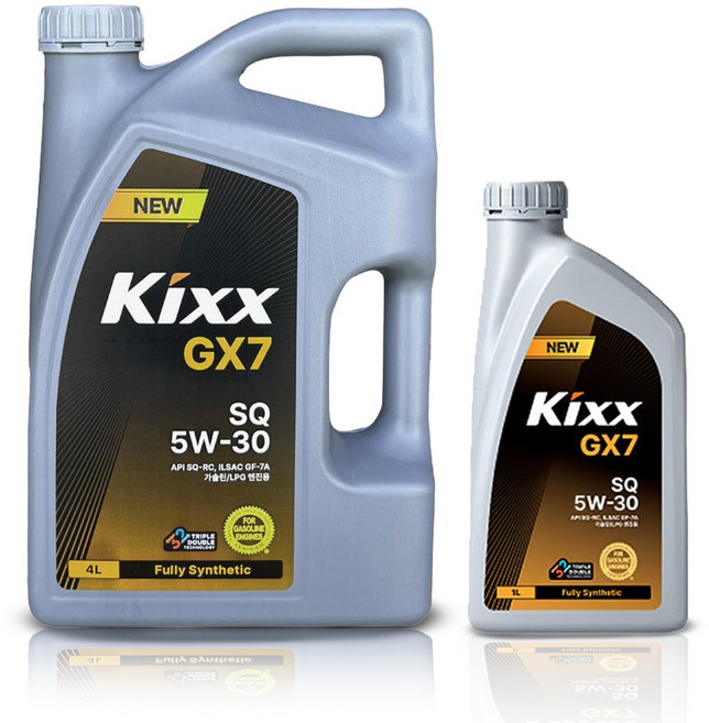 KIXX G1 5W30 SP 4L 1개 +1L 가솔린 엔진오일, KIXX GX7 5W30_4L 1개 +1L 1개