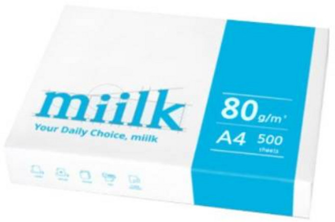 한국제지 복사용지-밀크 A4/80g/500매*1권