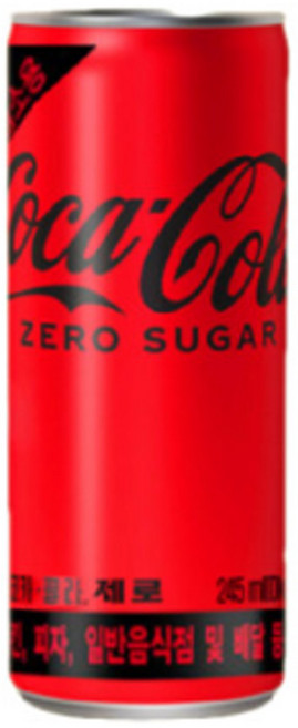 코카콜라 제로 캔, 24개, 245ml