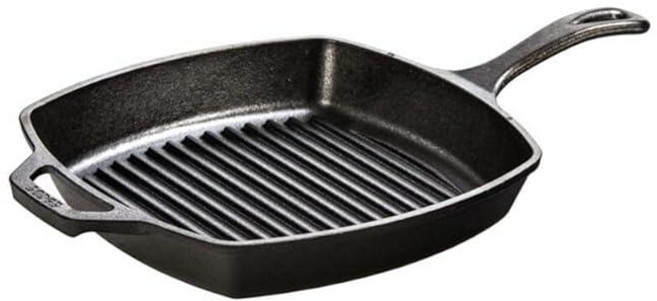 롯지 Lodge 아이언 그릴 팬 26cm(10.25인치), 26,7 cm (10,5 Zoll)