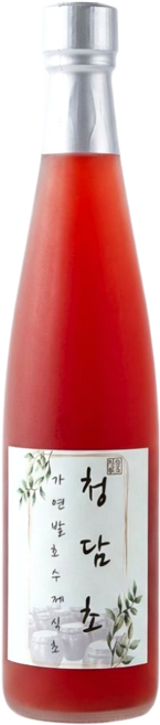 청담초 자연발효 수제식초 천연 발효 석류 식초, 1개, 500ml