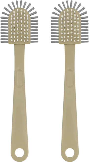 일조 라운드 운동화솔 13-25 국산 다용도솔 운동화 청소솔 잘씻기는솔, 2개, 베이지