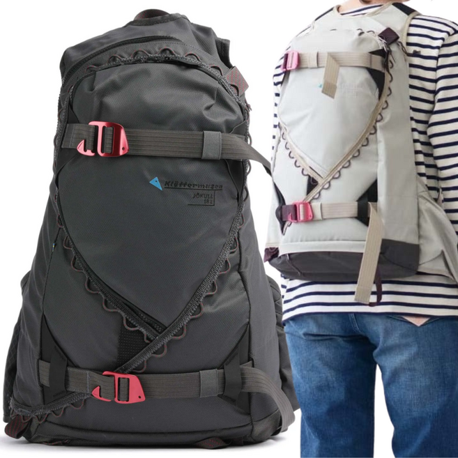 클라터뮤젠 백팩 요쿨 18L 등산 배낭 산행 아웃도어 내구성 방수 JKR-KM 다크그레이, 다크 그레이