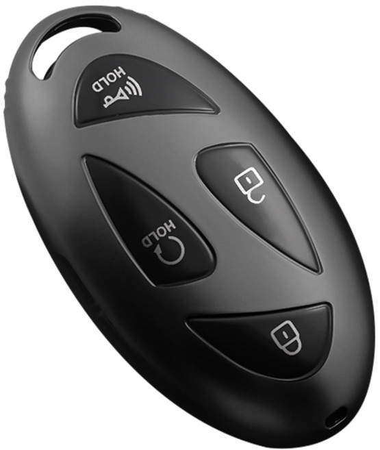 HAKO 메탈릭 키케이스 본품, H-10, 그레이