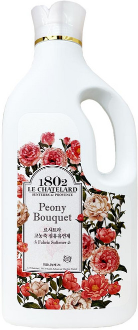 르샤트라 섬유유연제 피오니부케, 2L, 1개