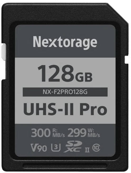 Nextorage UHS-II V90 128GB SDXC SD 300MB/s 299MB/s pSLC 4K/8K F2PRO NX-F2PRO128G 일본 제조사, 1개 - 쿠팡