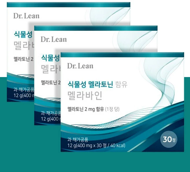 올리랩 한미양행 멜라토닌 식물성 멜라토닌, 3개, 30정 - 쿠팡