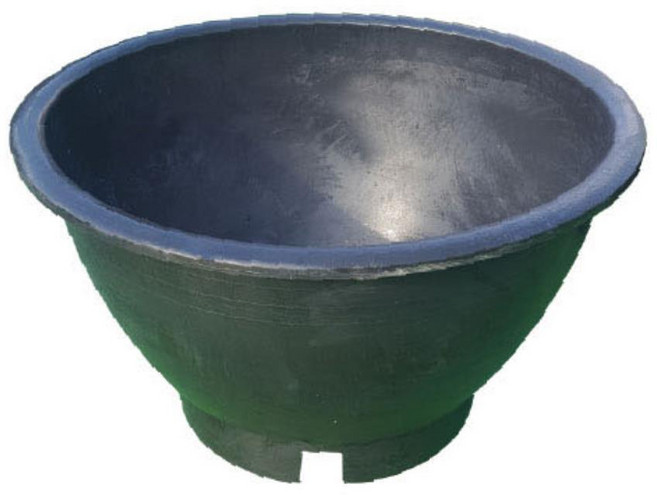 농사용 햇빛에 강한 고무다라 원형 블루베리화분 600파이XH350 튼튼한 정원꾸미기, 원형화분 600파이XH345