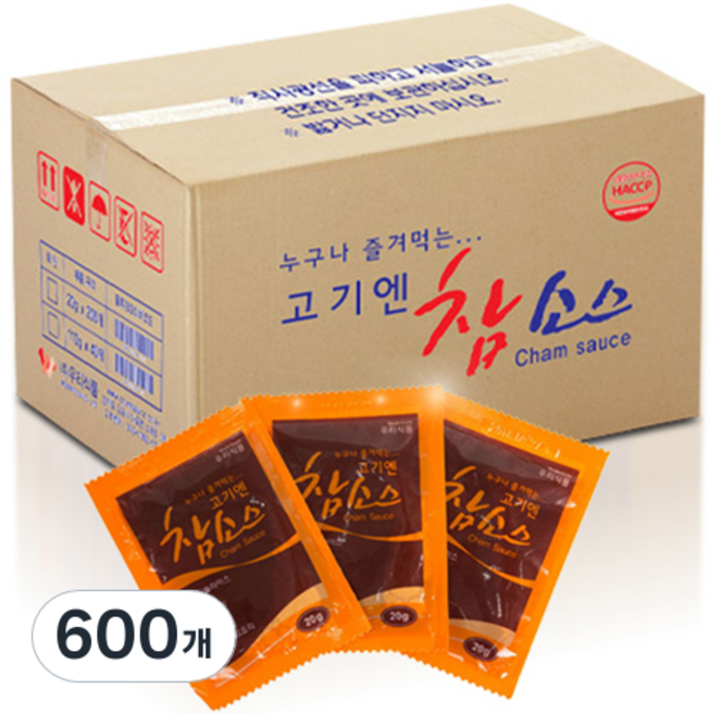 참 소스, 20g, 600개