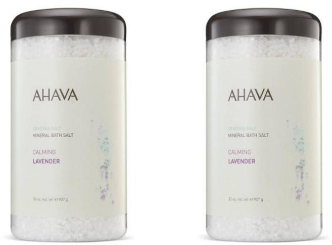 AHAVA 배스솔트 카밍 라벤더 907g 2팩