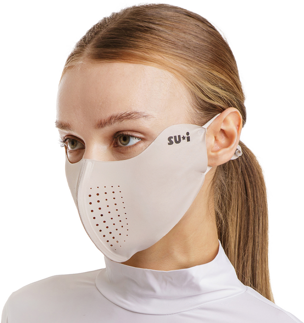 수이골프 X시리즈 X1 라이트 여름용 UV 자외선 차단 스포츠 마스크 골프 등산 러닝 얼굴햇빛가리개 국내생산, 베이지, X1 기본, 1개