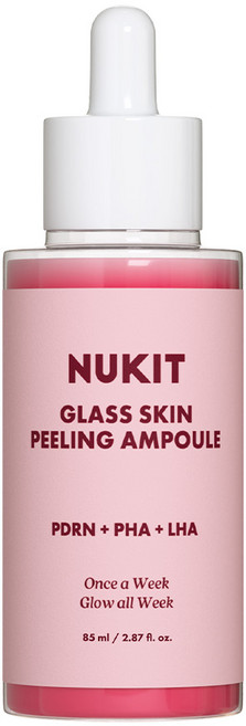 뉴킷 글래스 스킨 필링 앰플 얼굴 각질 제거 피지 연화제 고마쥬 스크럽 필링젤, 1개, 85ml