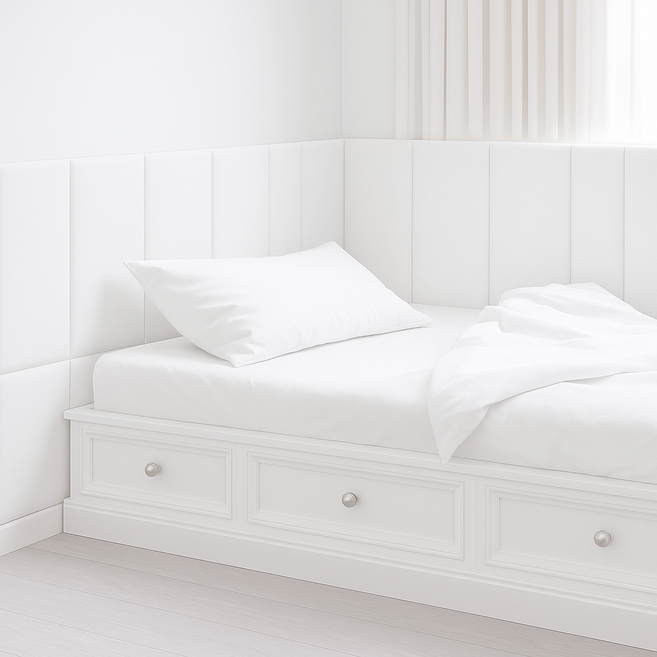 안리브 벽 보호대, 화이트, 1개