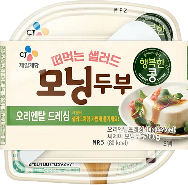 떠먹는샐러드 모닝두부 오리엔탈드레싱, 150g, 6개
