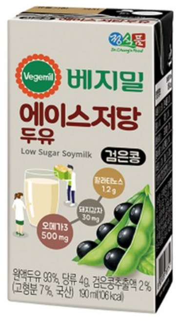 에이스 저당두유 190mlx32팩, 190ml, 32세트