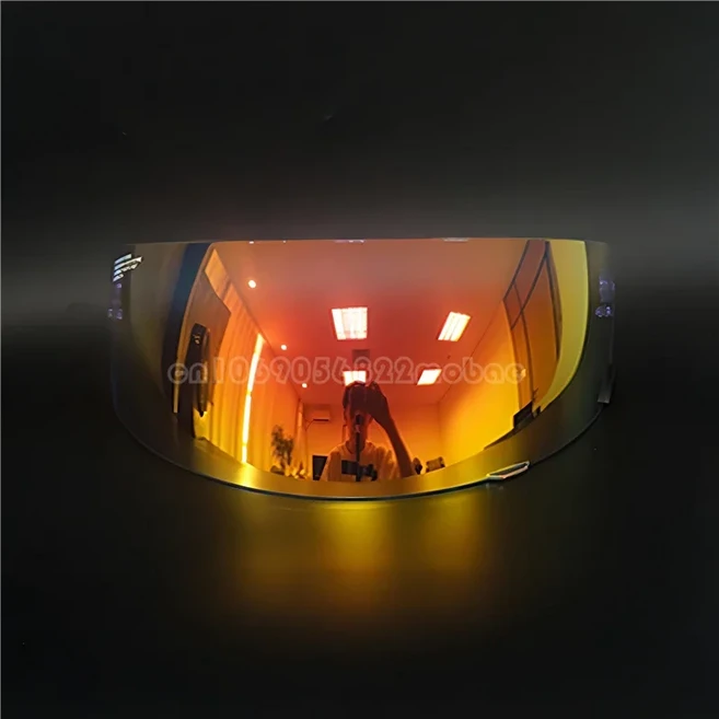 BELL Qualifier DLX MIPS 헬멧 바이저 렌즈 오토바이 안티 UV 도금 액세서리, 07 Revo red visor