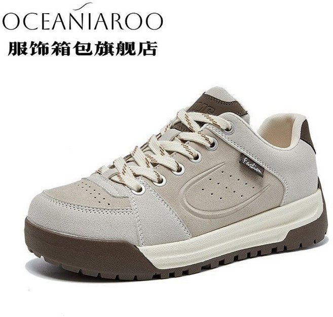 OCEANIAROO 女鞋 復古阿甘鞋 厚底休閒運動鞋