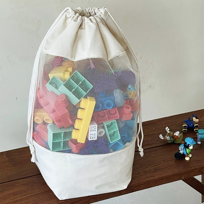 이지몰 레고 블록 수납함 장난감 정리함 투명 보관함, B타입, 1개