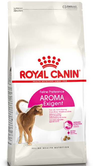 皇家寵物 貓用 Aroma Exigent 乾糧, 4kg, 1個, e33