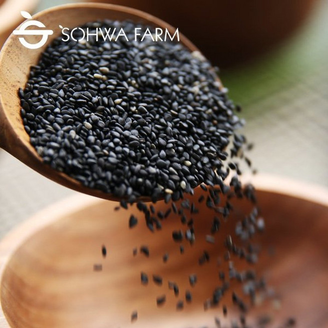 (소화농장)소화농장 년 햇 검은깨 800g (흑임자), 1개