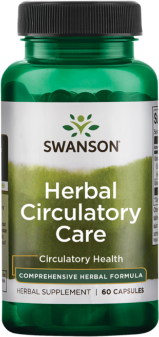 스완슨 허벌 Circulatory 케어 캡슐, 1개, 60정