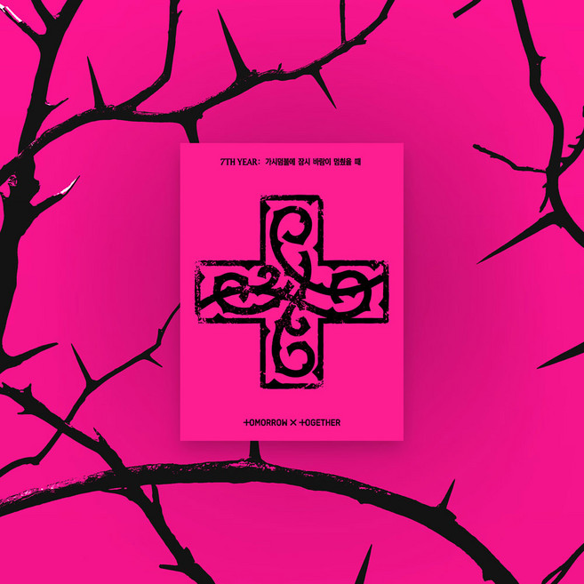 투모로우바이투게더 (TXT) - 7TH YEAR 가시덤불에 잠시 바람이 멈췄을 때 PPULBATU Ver. 랜덤발송, 1QR-CARD