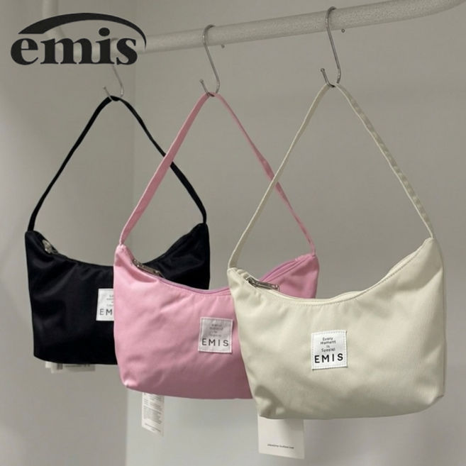 국내정품 이미스 호보백 EMIS 가방 나일론 숄더백