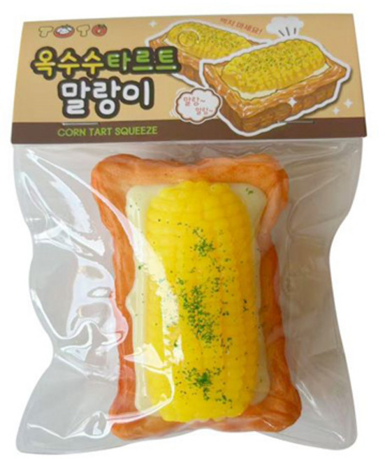 옐상 옥수수 타르트 말랑이 스쿼시, 1개, 구매하기