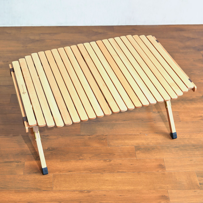 코드리빙 비치목 캠핑 우드 롤테이블 B90LR+가방, 상세 설명 참조