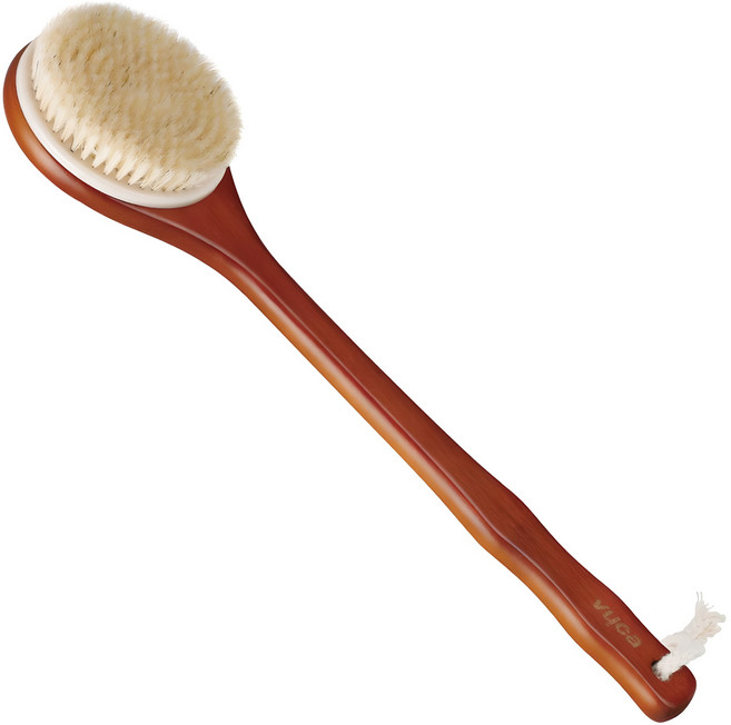 뷰카 빅헤드 더블 미세모 세신 바디브러쉬, 1개, 혼합색상