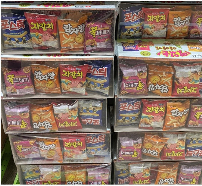 농심 맛있는 이야기 과자 4종 24개입 세트, 1세트, 30g 4종 6봉 총24봉