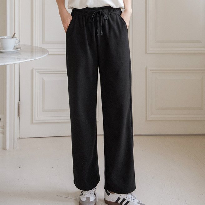 수미엘 여성 와이드 팬츠 트레이닝 바지